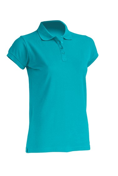 POLO REGULAR LADY ( JHK T-SHIRT ) turchese